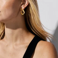 Boucles oreilles Michael Kors Bijoux Acier Classique MK Statement Link - MKJ8459710 Laiton