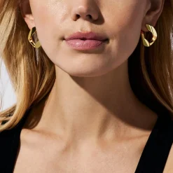 Boucles oreilles Michael Kors Bijoux Acier Classique MK Statement Link - MKJ8459710 Laiton