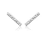 Boucles oreilles oxyde de zirconium Argent Maison de la Bijouterie Z5YW4Z0