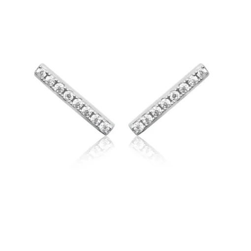 Boucles oreilles oxyde de zirconium Argent Maison de la Bijouterie Z5YW4Z0