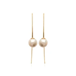 Boucles oreilles perles plaqué or Maison de la Bijouterie Y535W0Z4