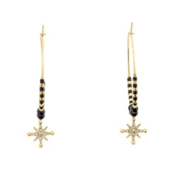 Boucles oreilles Pierre Lannier Bijoux Antharea - BJ25A2231 Acier Doré