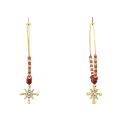 Boucles oreilles Pierre Lannier Bijoux Antharea - BJ25A2251 Acier Doré