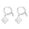 Boucles oreilles Pixies Bijoux - PEH0011-2MOP Acier Nacre