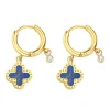 Boucles oreilles Pixies Bijoux - PEH0011-1LAZ Acier Bleu