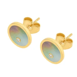 Boucles oreilles Pixies Bijoux - PEP0042-1MOG Acier Gris