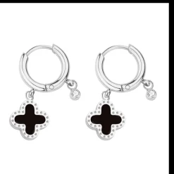 Boucles oreilles Pixies Bijoux - PEH0011-2BKO Acier Noir
