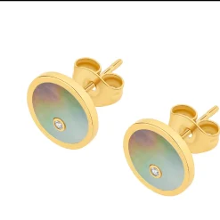 Boucles oreilles Pixies Bijoux - PEP0042-1MOG Acier Gris