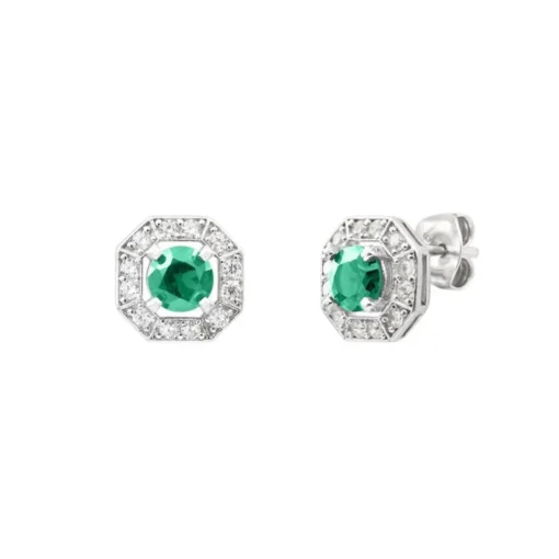 Boucles oreilles RKG Bijoux Romy - VINE08RHO Argent