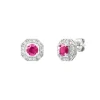Boucles oreilles RKG Bijoux Romy - VINE06RHO Argent
