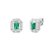 Boucles oreilles RKG Bijoux Romy - VINE04RHO Argent