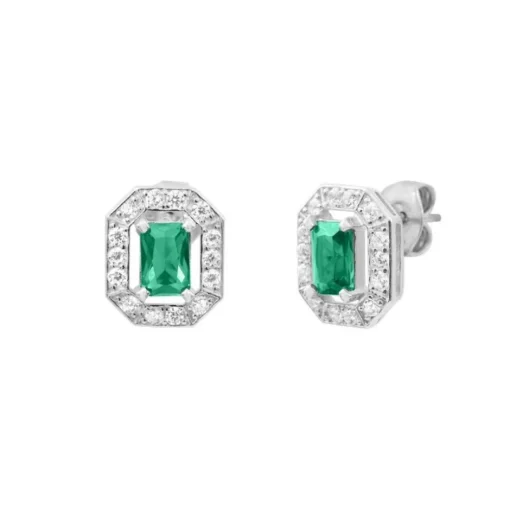 Boucles oreilles RKG Bijoux Romy - VINE04RHO Argent