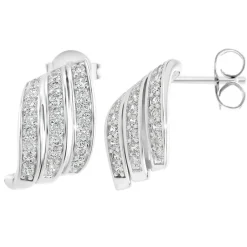 Boucles Oreilles So Charm - B4157-ARGENT - Boucles D'Oreilles Argentées