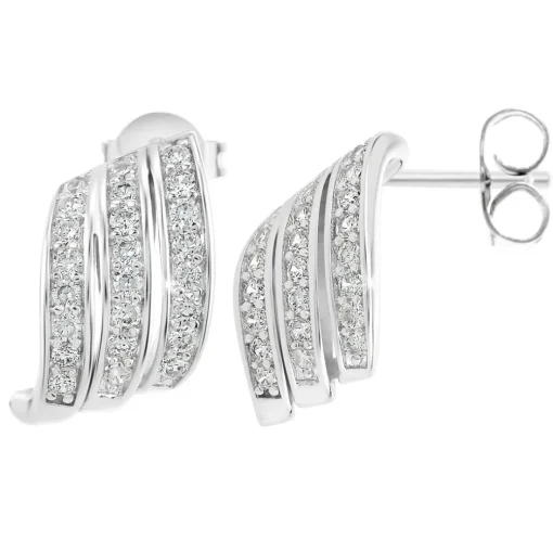 Boucles Oreilles So Charm - B4157-ARGENT - Boucles D'Oreilles Argentées