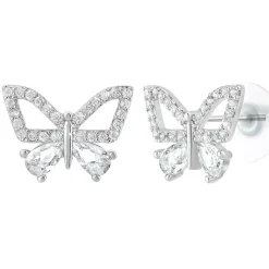 Boucles Oreilles So Charm - B3129-ARGENT-BO - Boucles D'Oreilles Argentées