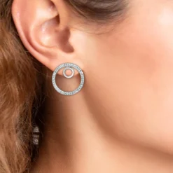 Boucles Oreilles So Charm - B4123-ARGENT - Boucles D'Oreilles Argentées