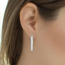 Boucles Oreilles So Charm - B2789-ARGENT - Boucles D'Oreilles Argentées