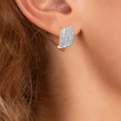 Boucles Oreilles So Charm - B4157-ARGENT - Boucles D'Oreilles Argentées