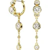 Boucles oreilles Swarovski Imber - 5680097 doré