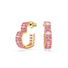 Boucles oreilles Swarovski Matrix Heart - 5706340 Plaqué or Rose