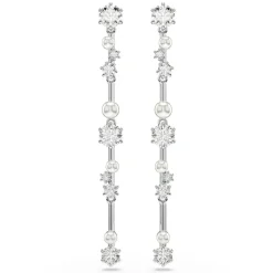 Boucles oreilles Swarovski Constella Bars - 5705614 Métal rhodié Argent