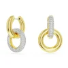 Boucles oreilles Swarovski 5668818 Dextera - PE InterLinked CRE/GOS