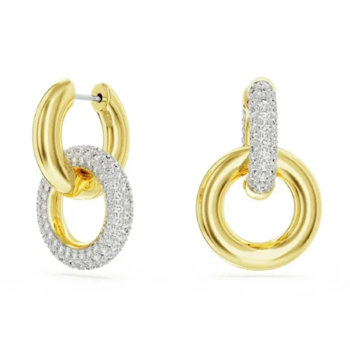 Boucles oreilles Swarovski 5668818 Dextera - PE InterLinked CRE/GOS