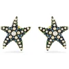 Boucles oreilles Swarovski Idyllia F Starfish - 5684162 multicolore,doré