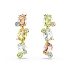 Boucles oreilles Swarovski Gema - 5714815 Plaqué or Multicolore