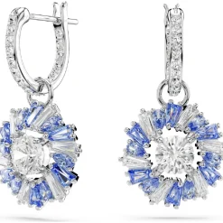 Boucles oreilles Swarovski Idyllia E - 5680016 bleu,argent