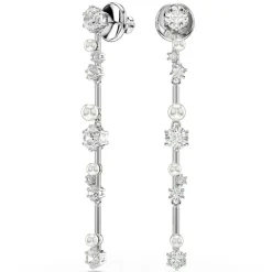 Boucles oreilles Swarovski Constella Bars - 5705614 Métal rhodié Argent