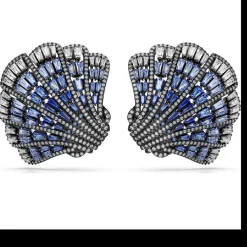 Boucles oreilles Swarovski Idyllia E - 5683033 bleu,argent