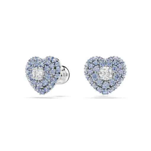 Boucles oreilles Swarovski Hyperbola Studs - 5683576 bleu,argent