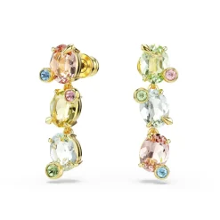 Boucles oreilles Swarovski Gema - 5714815 Plaqué or Multicolore