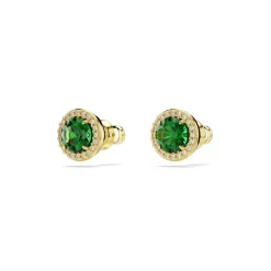 Boucles oreilles Swarovski Una  - 5680562 Plaqué or Vert