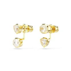 Boucles oreilles Swarovski Imber Organic - 5705461 Blanc Plaqué or