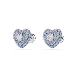 Boucles oreilles Swarovski Hyperbola Studs - 5683576 bleu,argent