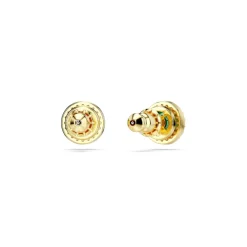 Boucles oreilles Swarovski Una  - 5680562 Plaqué or Vert