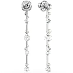 Boucles oreilles Swarovski Constella Bars - 5705614 Métal rhodié Argent