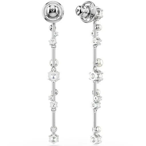 Boucles oreilles Swarovski Constella Bars - 5705614 Métal rhodié Argent