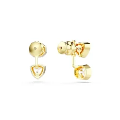 Boucles oreilles Swarovski Imber Organic - 5705461 Blanc Plaqué or