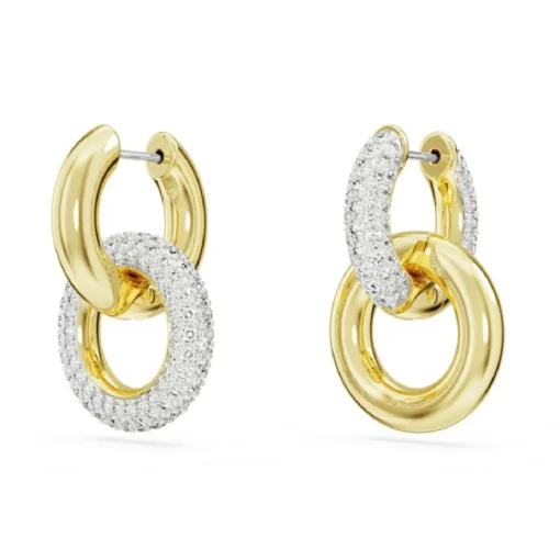 Boucles oreilles Swarovski 5668818 Dextera - PE InterLinked CRE/GOS