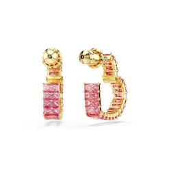 Boucles oreilles Swarovski Matrix Heart - 5706340 Plaqué or Rose