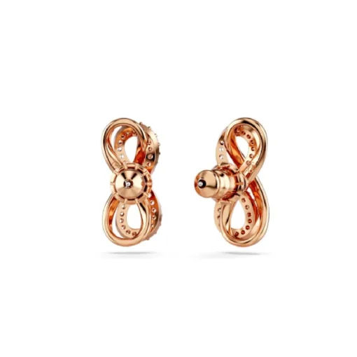 Boucles oreilles Swarovski Hyperbola Fig Pave - 5684085 blanc,doré
