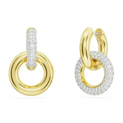 Boucles oreilles Swarovski 5668818 Dextera - PE InterLinked CRE/GOS