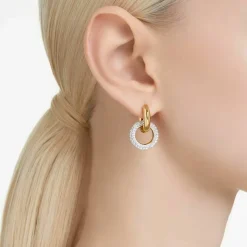 Boucles oreilles Swarovski 5668818 Dextera - PE InterLinked CRE/GOS
