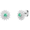 Boucles Punica bijoux Fine FIN_E16_RHO Argent