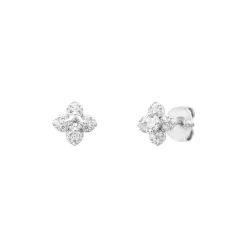 Boucles Punica bijoux Fine FIN_E05_RHO Argent