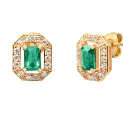 Boucles Punica bijoux Vintage VIN_E04_GP