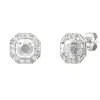 Boucles Punica bijoux Vintage VIN_E05_RHO Argent